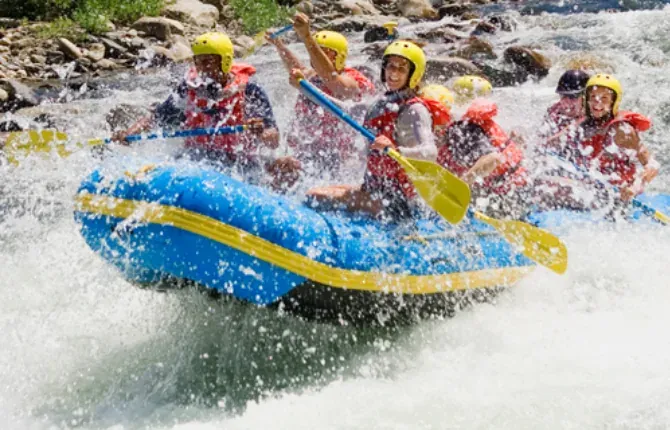 White water rafting tour in Ubud